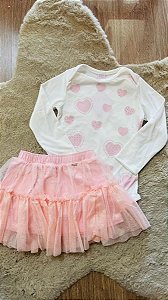 CONJUNTO BODY E SAIA CINTI
