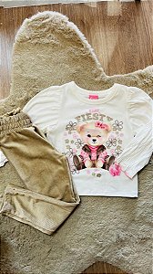 CONJUNTO BLUSA E LEGGING CINTI - TAM 2 AO 6