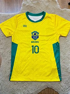 CAMISETA MANGA CURTA COPA 2026 LUC.BOO (TAM 4 AO 8)
