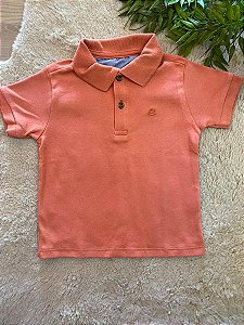 CAMISA POLO MANGA CURTA SUEDINE UP BABY - TAM 1 AO 10