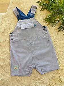 JARDINEIRA JEANS SONHO MÁGICO - TAM G AO GG