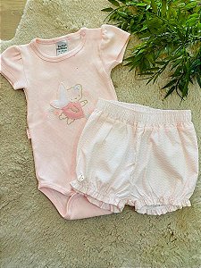CONJUNTO BODY E BERMUDA SONHO MÁGICO - TAM M AO GG