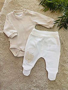 CONJUNTO BODY E CALÇA SONHO MÁGICO - PREMATURO
