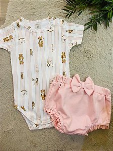 CONJUNTO BODY E TAPA FRALDA MINI&CO - TAM GG AO 2