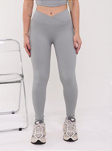 LEGGING FIT BASICA CINZA