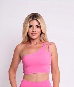 CROPPRD FIT MEL ROSA CHICLETE