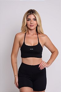 SHORT FIT BASICO PRETO