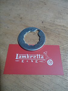 ARRUELA TRAVA PORCA DO CUBO TRASEIRO LAMBRETTA LI EM DIANTE