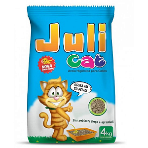 Areia Higiênica Juli Cat 4kg