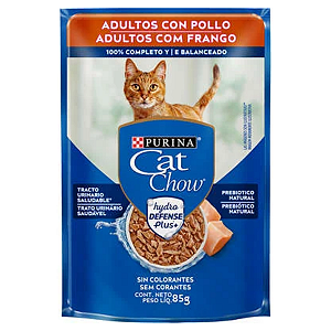 Ração Úmida Nestlé Purina Cat Chow Adultos Frango ao Molho