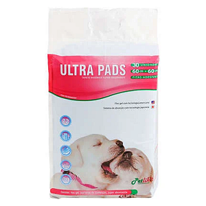 Tapete Higiênico PetLike Ultra Pads 60x60cm 7un