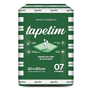 Tapete Higiênico Tapetim Great Pets 60x60cm 7un