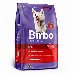 Ração Birbo para Cães Adultos de Médio e Grande Porte Sabor Carne