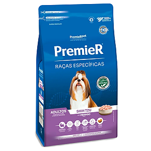 Ração Premier Raças Específicas Para Cães Shih Tzu Adultos Sabor Frango