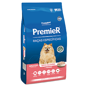 Ração Premier Raças Específicas Para Cães Spitz Alemão Adultos Sabor Frango