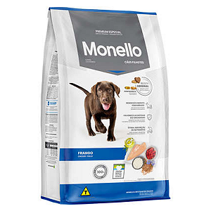 Ração Seca para Cães Filhotes Monello Tradicional Frango