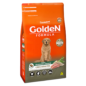 Ração Golden Formula Cães Adultos Frango e Arroz