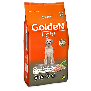 Ração Golden Fórmula Light Cães Adultos Frango e Arroz