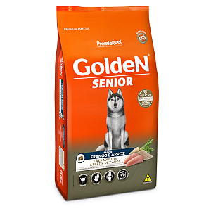 Ração Golden Fórmula para Cães Senior Sabor Frango e Arroz