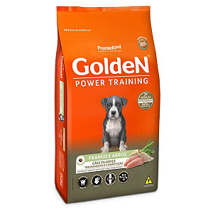 Ração Golden Power Training para Cães Filhotes Sabor Frango e Arroz