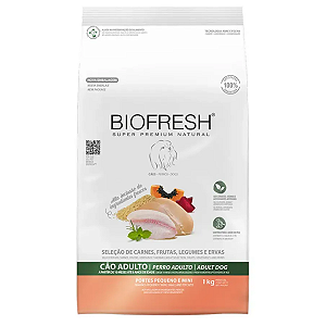 Ração Biofresh Cães Adultos Raças Pequenas e Minis