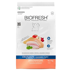 Ração Biofresh Cães Filhotes Raças Pequenas e Minis