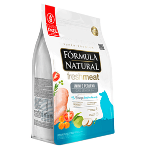 Ração Fórmula Natural Fresh Meat Cães Sênior Mini e Pequeno Frango 10,1kg pac. Indiv. de 505g