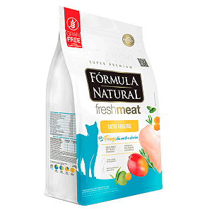 Ração Fórmula Natural Fresh Meat Gatos Adultos Frango 10,1kg pac. Indiv. de 505g
