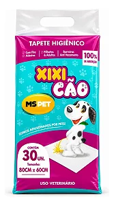 Tapete Higiênico MS Pets Xixi Cão 80x60cm Lavanda 30 unidades