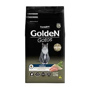 Ração Golden Gatos Castrados Sênior Frango 3kg