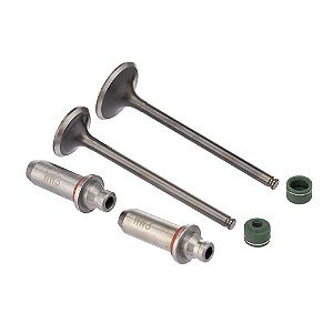 Valvula Guia E Retentor Kit (6pcs) Ww3 Cbx 250 01/08 Reten. Verde