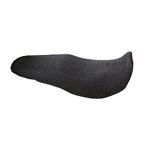 Capa De Banco Bering Ventilada Com Tela Fio 6mm (preta) Xl
