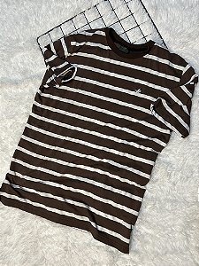 Camiseta Básica Listrada Premium Brooksfield