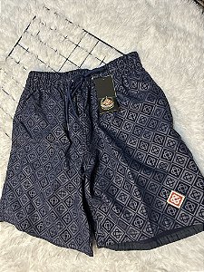 Bermuda Premium Casa Blanca Azul Marinho