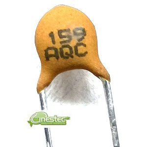 1,5PF X 500V  CERAMICO  CADA 10 PECAS