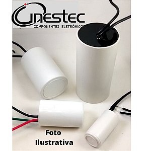 1,5UF + 2,5UF x 250V  CAPACITOR DE PARTIDA / PERMANENTE