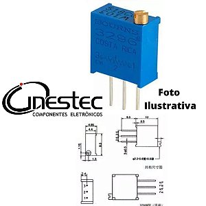 10K TRIMPOT 25 VOLTAS 3296W