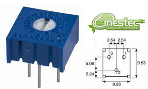 10K TRIMPOT H 10MM 1 VOLTA  3386F