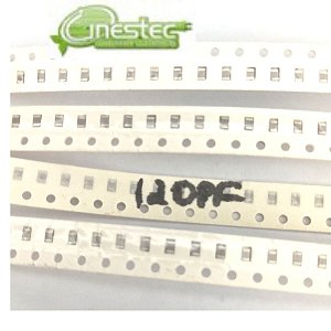 120PF X 50V  0805  CAPACITOR CERAMICO SMD  CADA 25 PECAS