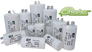 12uF X 450V  CAPACITOR DE PARTIDA / PERMANENTE COM TERMINAL