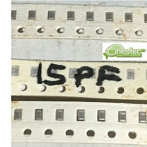 15PF X 50V  0805  CAPACITOR CERAMICO SMD  CADA 25 PECAS