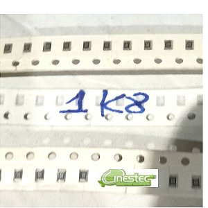 1K8 RES. SMD 0805 25PCS 0,12W