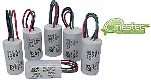 2,5UF + 4,5UF X 250V  CAPACITOR DE PARTIDA / PERMANENTE