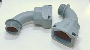 20pçs PRENSA / CURVA 90o CON. RÁPIDA / NW23 M25X1,5 CZ