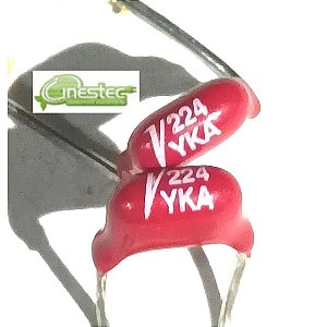 2K2PF X 1KV CERAMICO  CADA 5 PECAS  AZUL