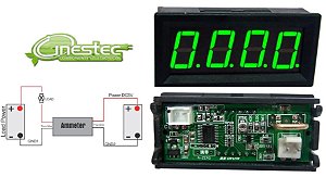 AMPERÍMETRO DIGITAL 10A - BY456A - 4 DIGITOS