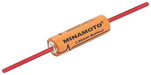 BATERIA 3,6V - 2500maH - LITHIUM AA  AXIAL (com  terminal) - MINAMOTO