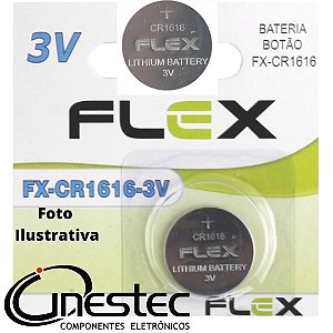 BATERIA CR1616 3V LITHIUM - FLEX