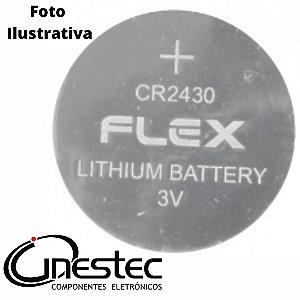 BATERIA CR2430 3V LITHIUM CADA PILHA