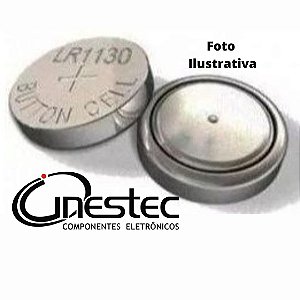 BATERIA LR1130 OU AG10 OU 389A 1,5V CARTELA COM 2 PECAS